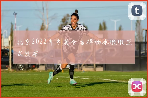 北京2022年冬奥会吉祥物冰墩墩正式发布
